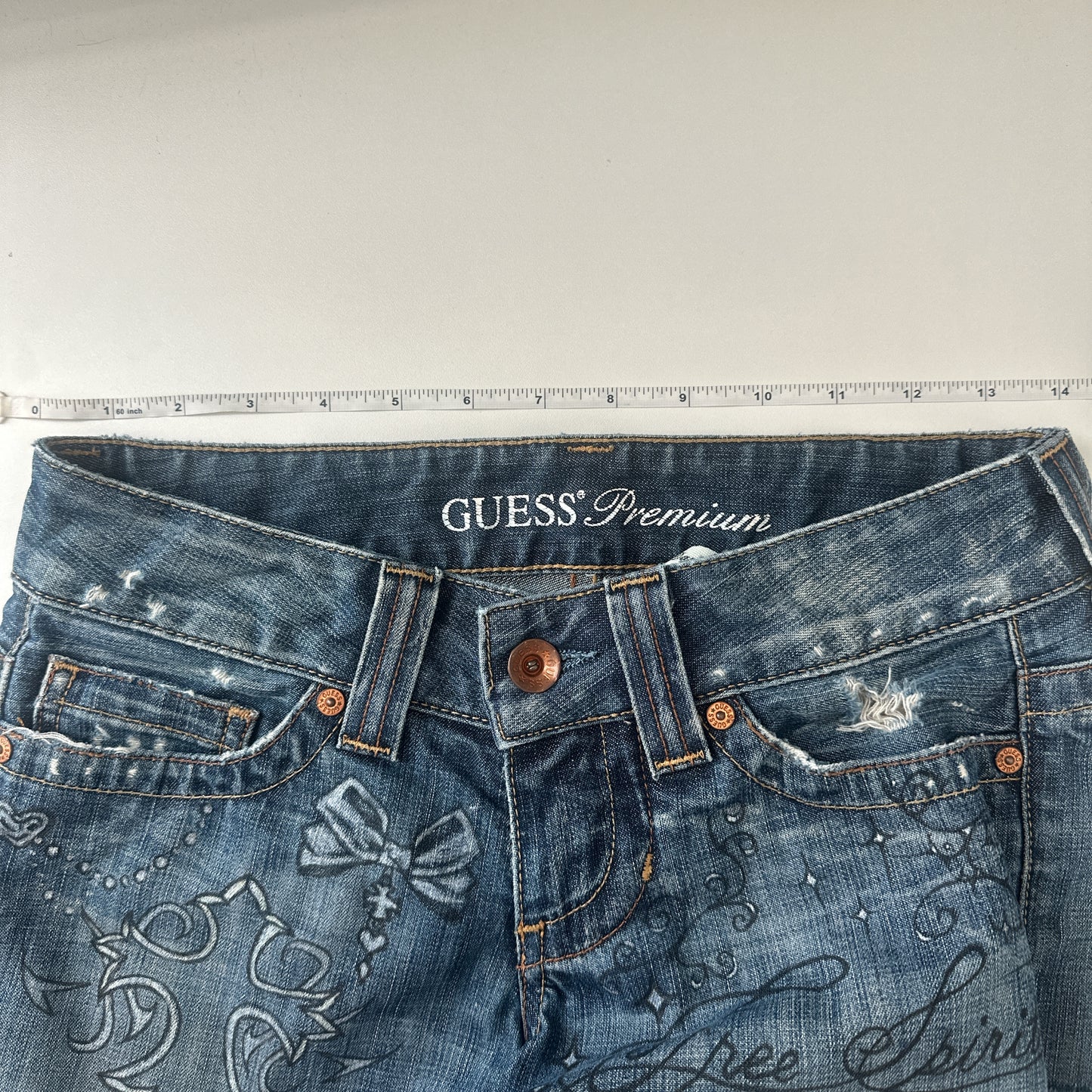 Upcycled Guess Shorts