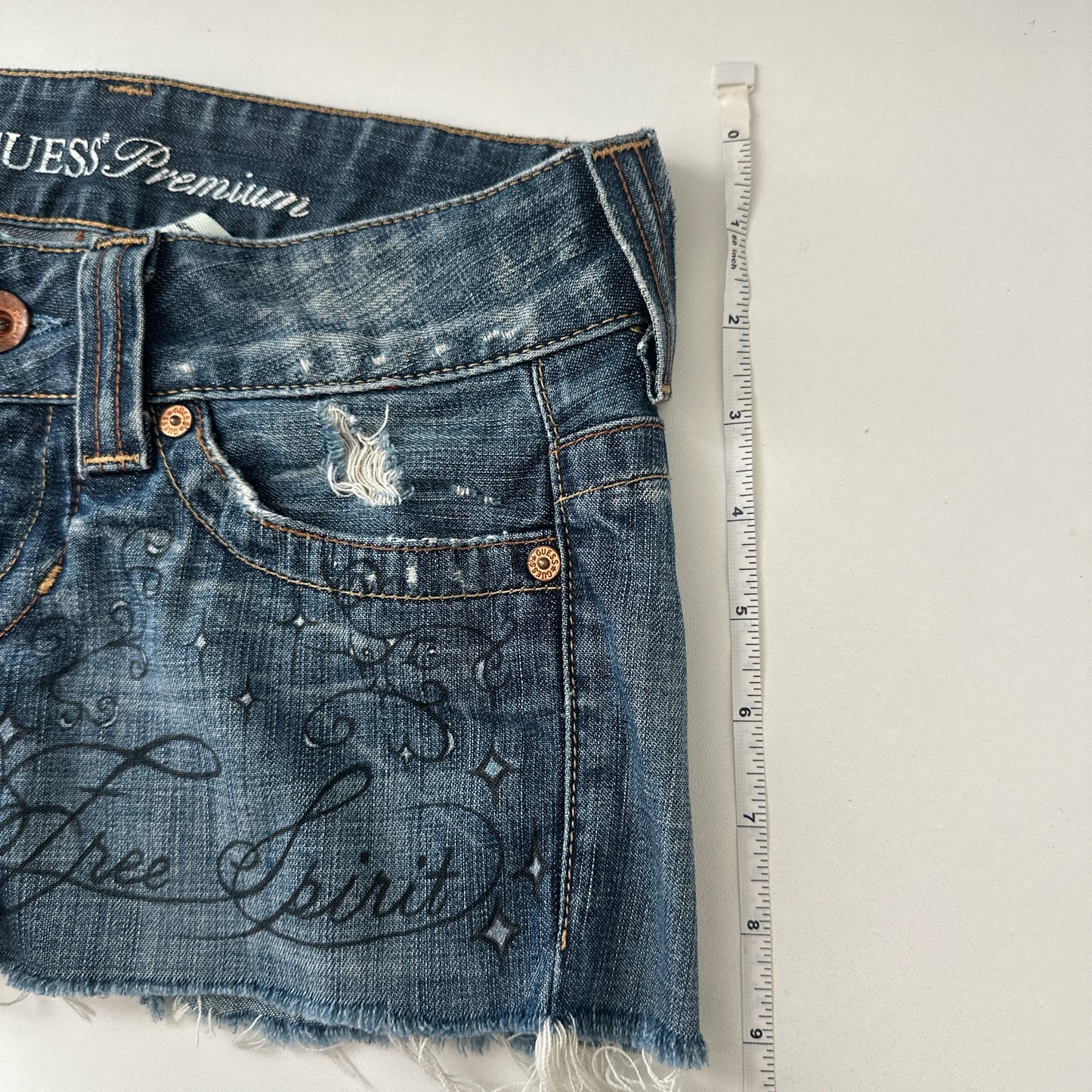 Upcycled Guess Shorts